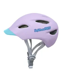 SafeheadTOTS XS Toddler Bike Helmet -  Lilac Blue