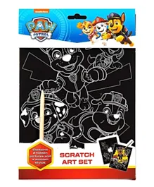 Paw Patrol Scratch Art Pad - English