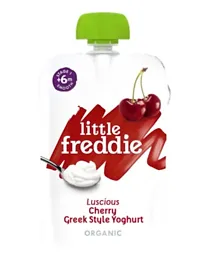 Little Freddie Organic Luscious Cherry Greek Style Yoghurt - 100g