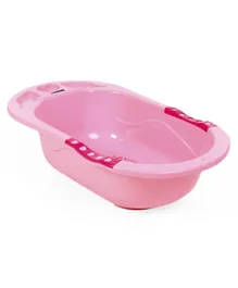 Babyhug Baby Bath Tub Cartoon Print - Pink