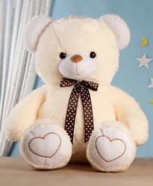 Babyhug Plush Teddy Bear Soft Toy Cream - Height 91 cm
