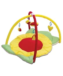 Babyhug Twist N Fold Move N Play Activity Gym Sunflower - Multicolor