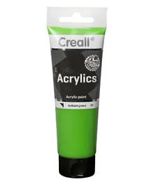 Creall Acrylic Paint Studio Tube Brilliant Green - 120 ml