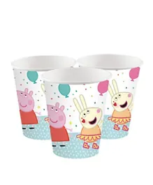 Various Brands Peppa Pig Paper Cups - Pack of 8