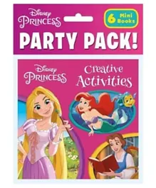Disney Princess Party Bag Fillers 6 Mini Books -
