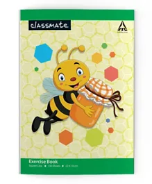 Classmate Exercise Book 56-GSM Square (Arabic) - Pack of 6