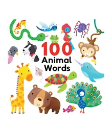 100 Animal Words Large  - English