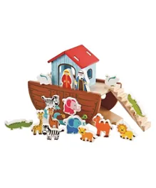 Lelin Wooden Noah's Ark - Multicolour