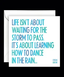 بطاقة كوتابل - رقص تحت المطر