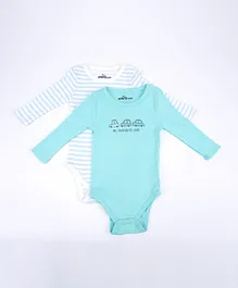 Adams Kids 2 Pack Long Sleeves Bodysuits - Multicolor