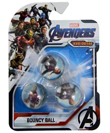 Avengers Bouncy Ball Mini Set Of 3 - Multicolour