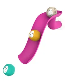 Matchstick Monkey Bathtime Slide Set - Pink