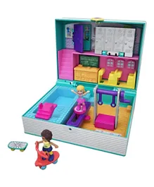 Polly Pocket Big Pocket World Compact with Micro Dolls & Accessories - Multicoloured