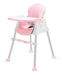 Pikkaboo European Standard All-In-One High Chair - Pink