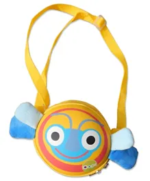 Oops My Oval Bag Bee Yellow and Blue - 6 Inches