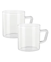 Borosil Vision Classic Mug Set of 2 - 190ml