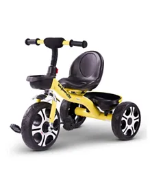 Baybee Coaster Smart Plug & Play Tricycle - Yellow