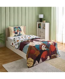 HomeBox Kung Fu Panda Single Comforter Set - 2 Pieces