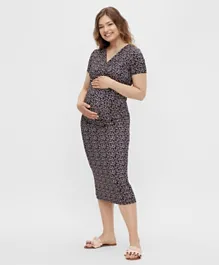 Mamalicious Maternity Dress - Dark Grey
