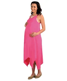 House of Napius Maternity Sundress - Pink