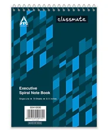 Classmate  Executive Spiral Notebook, Pack Of  10