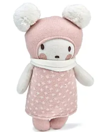 ThreadBear Design Baby Bella Knitted Doll -  Pink