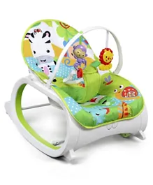 Baby Rocker with Calming Vibration - Green