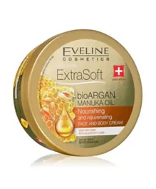 EVELINE Soft Bioargan Manuka Oil Face & Body Cream - 175mL