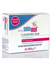 Sebamed Baby Cleansing Bar Pack Of 2 - 150g each