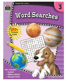Teacher Created Resource Grade 3 Ready Set Learn Word Searches - 64 Pages