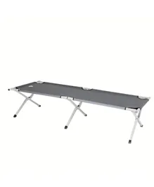 Bestway Fold 'N Rest Aluminum Camping Bed - Grey