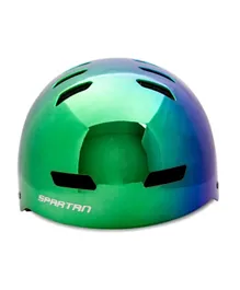 Spartan Mirage Kids Helmet - Rainbow Chrome