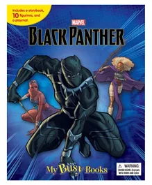 Phidal Marvel Black Panther Themed My Busy Books - Black