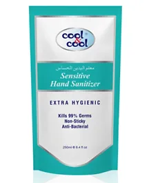 Cool & Cool Sensitive Hand Sanitizer Gel Refill - 250ml