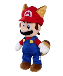 Simba Super Mario Racoon Plush Toy - 30 cm