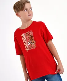 Aeropostale Graphic T-Shirt - Red