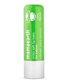 Mamaearth 100% Natural Milky Soft Lip Balm - 4g