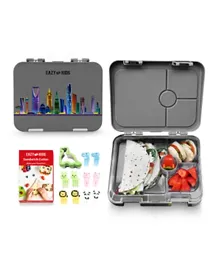 Eazy Kids 4 Convertible Bento Lunch Box