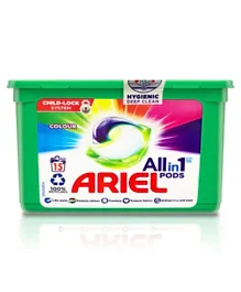 Ariel All In 1 Pods Colour - 15s