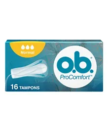 OB Tampons Pro Comfort Normal Tampons - Pack of 16