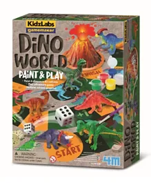 4M Kidzlabs-Gamemaker Dino World Paint & Play
