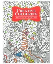 Adult Colouring Book Creative Colouring Paperback - 48 Pages
