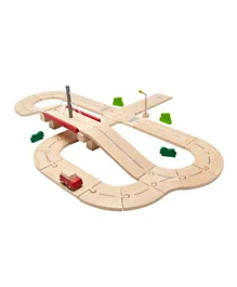 Plan Toys Road System - 34 Pc