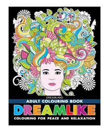 Dreamlike Colouring Book for Adults - English
