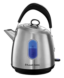 Russell Hobbs Stylevia Kettle Brushed Stainless Steel, 2200W, 1.5 Litre 28130 - Silver
