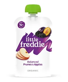 Little Freddie Organic Balanced Prunes & Apples Puree - 100g