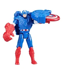 Hasbro Marvel Avengers Epic Hero Series Battle Gear Captain America Action Figure - 4 Inch