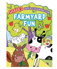 Laughing Lobster Shaped Super Colouring Fun Farm Yard Fun - English