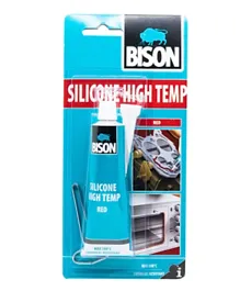 Bison Kit Silicone High Temp Red - 60mL