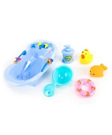 Moon Mini Bath Tub Toy – Blue